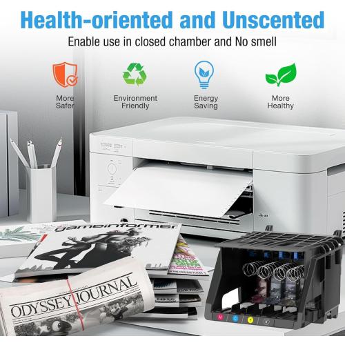 962 Print Head Replacement for HP OfficeJet Pro 9010e 9012e 9014e 9015e 9018e 9019e 9020e 9022e 9025e 9028e Printer 962 XL Large Pages printhead (with Chip) (962)