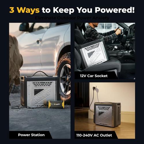 BougeRV Upgraded Portable Propane Water Heater, Hot Water Heater w/Built-in battery for Showering & Cleaning, Camping Water Heater w/Water Pump & Showerhead, Overheating Protection, Outdoor Use