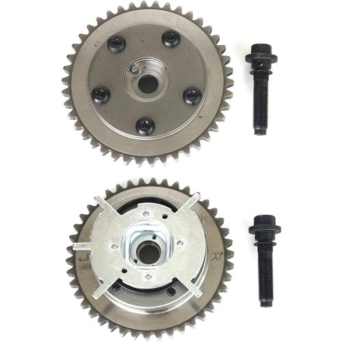 Pair Camshaft Phaser VVT Variable Valve Timing Cam Sprocket Replacement for 2004-2011 Ford Expedition Explorer Lobo Mu-stang F150 F250 F350 Pickup Na-vigator Mark LT Moun-taineer 5.4L 3V Triton