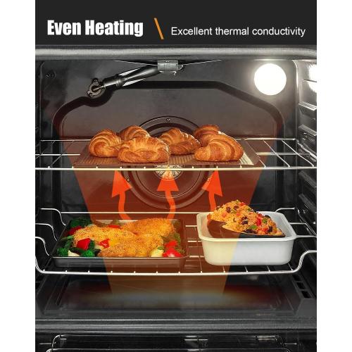 W10256908 Oven Rack Fit for Whirlpool Range Stove Oven, 24 x 15.75 Inch Oven Baking Rack Replace W10138079, 3195710, W10179196, 304 Stainless Steel, 2 Pcs