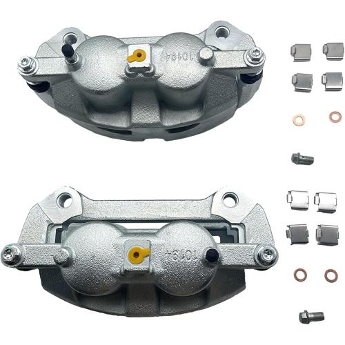 2Pcs Disc Brake Calipers Front for Ford Expedition 2010-2020 | Pair Left Right With Bracket,For Ford F-150,For Lincoln Navigator 2010-2021,18B5236, 18B5237, SLB2178, SLB2179