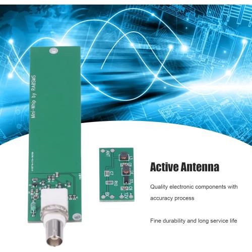 2Pcs Active Antenna VLF LF HF Shortwave Receiving Module 10KHz to 30MHz FM Radio Receiver Board