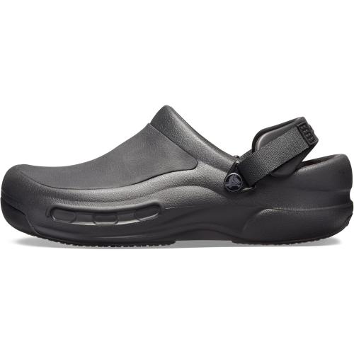 men's 7 women's 9 Crocs Men's and Women's Bistro Pro Literide Clog | Slip Resistant Work Shoes