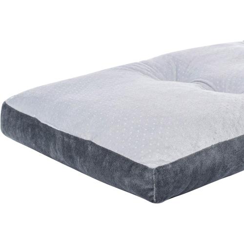 Bench Cushion, Non-Slip Tufted Bench Cushions for Swing, Shoe Storage, Window Seat (36x14, Dark Grey)