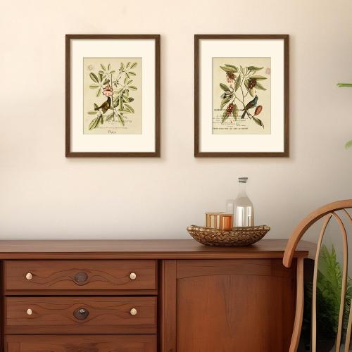 12x16 Picture Frame, Display Pictures 8.5x11 with Mat or 12 x 16 Without, Wall Hanging Poster Frames, Brown, 1 Pack