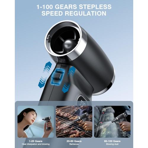Compressed Air Duster Electric Blower Cordless Canned Air Substitute