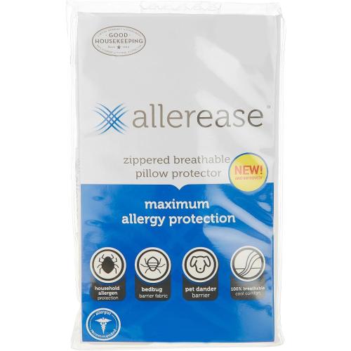 AllerEase Allergy Pillow Protector, King