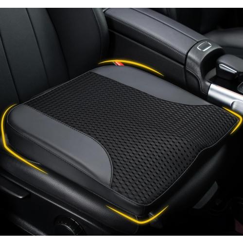 Car Seat Cushion, Comfortable Memory Foam Seat Pillow for Driving, Sciatica-Back Pain Relief, Cushion for Car-Truck, Office, Wheelchair - Black