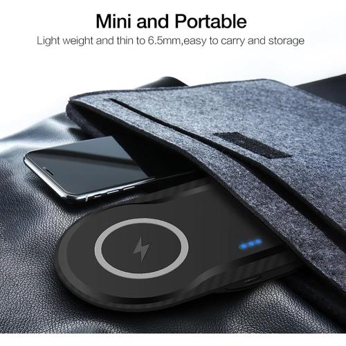 30Watt Dual Wireless Charging Pad for Multiple Devices, Dual 15W Charging Pad for iPhone 16/15/14/13/12/11/X,for Samsung Galaxy S25/S24/S23/S22/S21/S20/S10, and More. with USB-C Cable