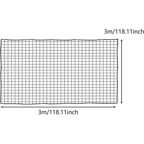 Baseball Backstop Net for Backyard Nylon Sports Netting Ball Stop for Batting Striking Net for Hockey Tennis Yard Outdoor, 10ftx10ft