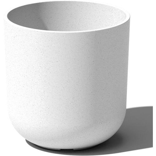 Color White mason series kona planter