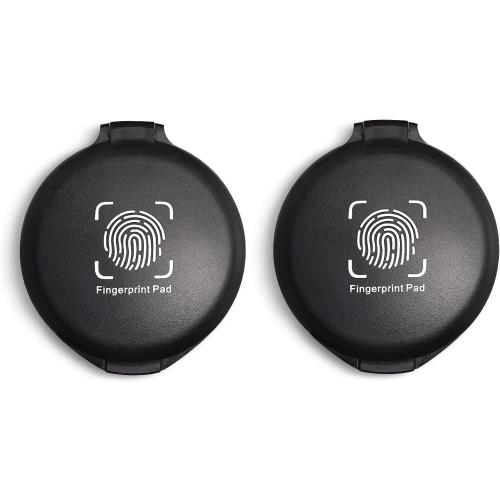 2 Pack Thumbprint Fingerprint Ink Pad for Notary Supplies