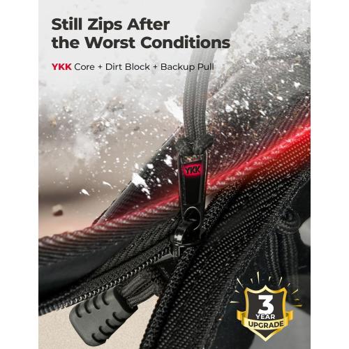 KEMIMOTO Upgraded Zipper Soft Doors, UTV Cab Enclosure Water-Resistant Compatible with Polaris Ranger XP 1000 2017-2026, Ranger 1000 2020-2026