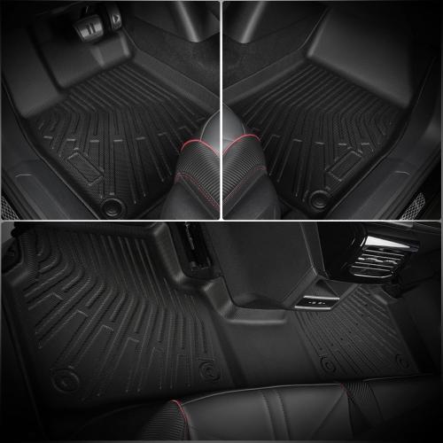 Floor Mat fit for Hyundai Tucson Hybrid (Not Plug in) Accessories 2022 2023 2024 2025 All Season Anti-Slip TPE Floor Liners