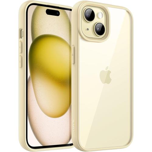 JETech Case for iPhone 15, Yellow