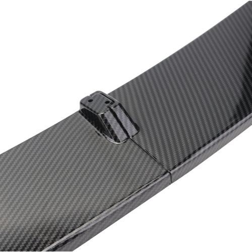 Front Bumper Lip Splitter for 2012-2018 BMW F30 F35 Base 3 Series,(M-Tech/M-Sport Bumper Only),Carbon Fiber Front Bumper Lip Spoiler Body Kit Splitter