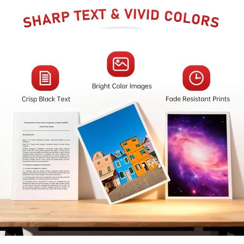 High-Yield PG-245XL CL-246XL Ink Cartridge Combo Pack Compatible for Canon 245 246 XL Work with Canon PIXMA TR4520, TS3320, MG2522, MG2525, MX490, TS302 Printer (1 Black, 1 Color)