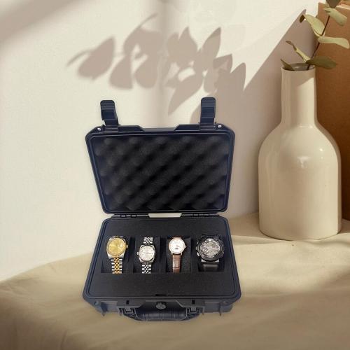 Watch Travel Storage Container Shockproof And Case Wristwatches Presentation Box With Carry Handle