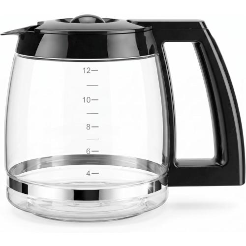 12-Cup Glass Coffee Carafe Replacement for Cuisinart Coffeemaker