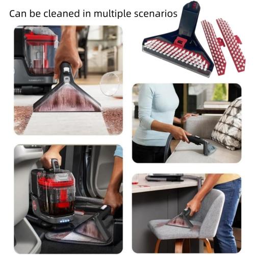 FH14050 Multi Purpose Tools Brush Replacement Parts Compatible with Hoover CleanSlate Portable Machine FH14050 FH15000V FH14052 BH14000V FH14000 FH14010 FH14020 Tough Stain Brush Tool Attachments(1 3)