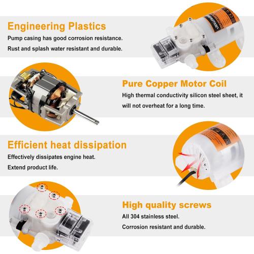 JIAWANSHUN 110V Electric Wine Transfer Pump