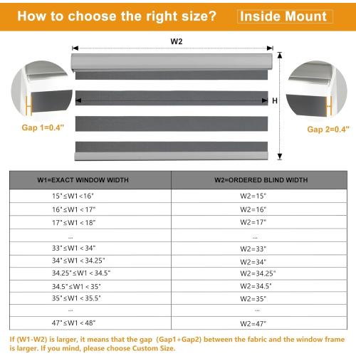 Size 39x72 Color Grey Persilux Cordless Zebra Blinds for Windows Free-Stop Roller Window Shades (39 W X 72 H, Grey) Dual Layer Light Control for Day and Night, Light Filtering Sheer Shades for Home, Easy to Install