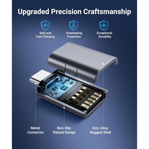 Syntech USB C to USB Adapter Pack of 2, USB 3.0 Female to Thunderbolt 4/3 Adapter Compatible with MacBook Pro Air 2024, Surface, iPad, iPhone, Galaxy Notebook, XPS and More Type C Devices, Space Grey