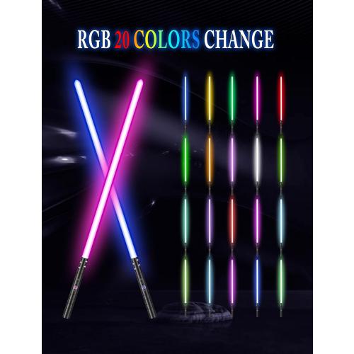 jvmusaber Dueling Lightsaber Light Saber for Kids Adults, Light Sword Toy