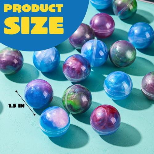 JOYIN Slime Party Favors, 24 Pack Galaxy Slime Ball - Stretchy, Non-Sticky, Mess-Free, Stress Relief, and Safe - Toys for Girls and Boys - Classroom Reward, Party Supplies