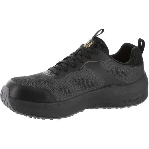 Size 9 Skechers Mens Tranporter Lite Carbon Nano Toe