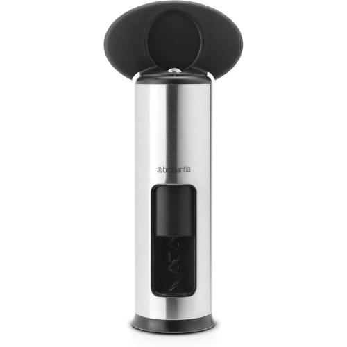 Brabantia Classic Corkscrew Bottle Opener - Matte Steel, 369360, Medium
