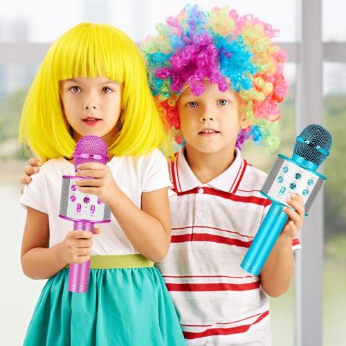 Kids Karaoke Microphone for Girl Toys: Christmas Birthday Gifts Ideas for 3 4 5 6 7 8 9 10 Year Old Girls