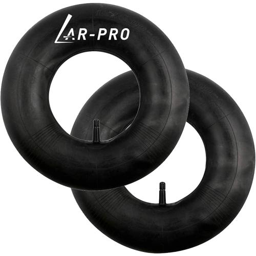 AR-PRO 23x10.5/9.5/8.5-12 Inner Tube Replacement With TR-13 Straight Valve Stem (2-Pack) - For Golf Cart, Tractor, John Deere Lawn Mower, Snowthrowers, Tillers, Trailers, Wheelbarrows and ATV's