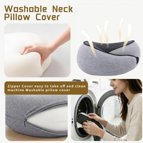 CosyRest Memory Foam Travel Neck Pillow