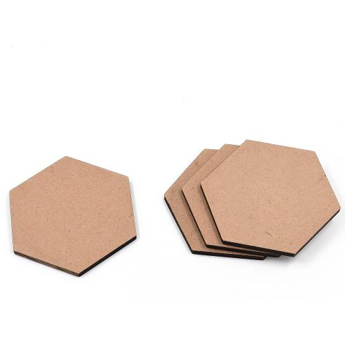 Set of 12 IVEI MDF Board DIY Coasters - MDF Plain Wooden Coasters in Mixed Shapes - Blank Cutouts for Painting, Wooden Sheet Craft Board for Resin Art & Fluid Art, Decoupage, Mandala Art, Pyrography - Set of 12