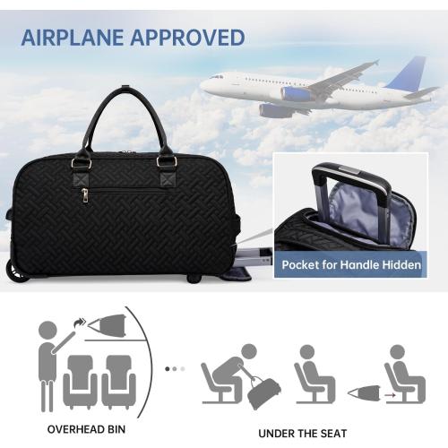 Duffle Bag for Travel, Weekender Bag with Shoe Compartment, Carry On Overnight Bag for Women with Toiletry Bag, Gym Bag with Wet Pocket, Hospital Bags for Labor and Delivery Beige