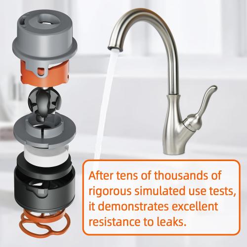 RP50587 Cartridge Valve Replacement for RP50587 Delta Cartridge, Compatible with DST Single Handle Kitchen and Lavatory Faucets - Includes Allen Wrench for Easy Installation