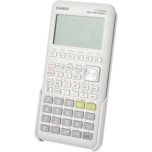 Casio fx-9750GIII Graphing Calculator | Natural Textbook Display | Python Programming | Ideal for Exams, STEM & Advanced Math | White