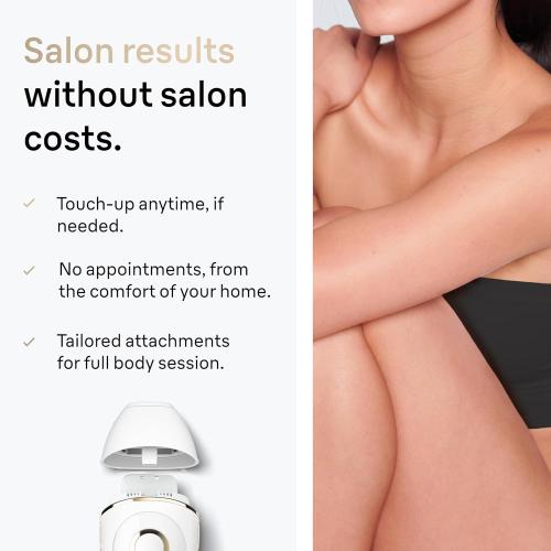 Braun Smart IPL, Silk·Expert Pro 5: at Home Laser Hair Removal for Women and Men, Permanent Visible Hair Reduction in Hair Regrowth for Body & Face, Soft Pouch and Precision Head, IPL5157