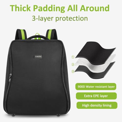 YOREPEK Car Seat Travel Bag,Backpack for Car Seats, Stroller Bag for Airplane Travel Compatible with UPPAbaby MINU V2 and MINU