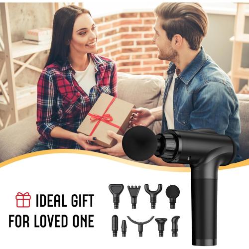Massage Gun Deep Tissue, Handheld Electric Muscle Massager, High Intensity Percussion Massage Device for Pain Relief with 9 Attachments,Pallet of Product