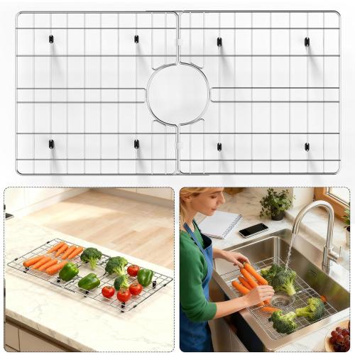 24 x 12 Stainless Steel Sink Protector