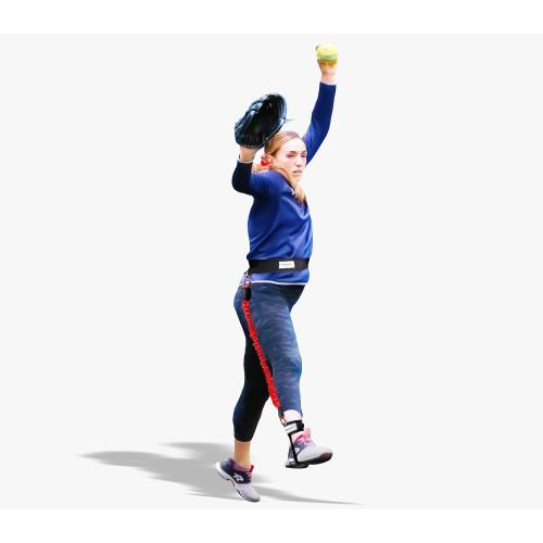 VPX Softball Training Harness | Adds 4-6MPH of Velocity & Power Quickly | Improves Swing, Batting, & Pitching Mechanics | Hitters, Pitchers, & Catchers | Fastpitch, Slowpitch, Youth, Mens, Girls, Kids