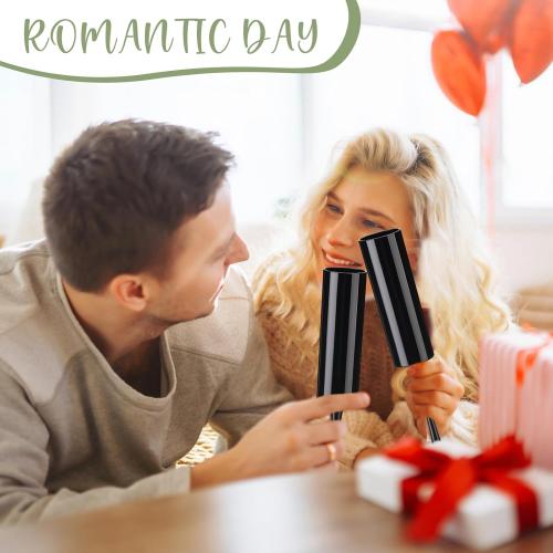 Domensi 30 Pcs Champagne Flutes Bulk Acrylic Goblet 6 oz High Stem Wine Glasses Champagne Cup Unbreakable Reusable for Christmas Halloween Valentine Birthday Wedding Party Decorations (Black)