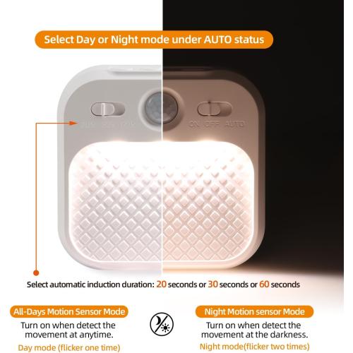 Led Night Light with Motion Detector 2 Pack, Cabinet Light Dimmable with Timer Function, Staircase Lighting 3 Color Temperature 3000/4500/6000K, Hallway Light Rechargeable 600mAh for Children's Room