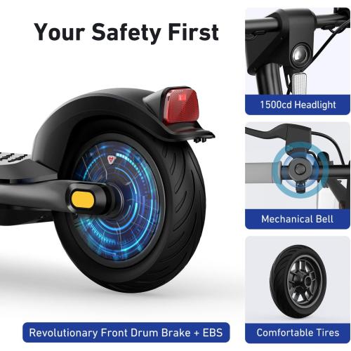 Missing charger, screw's, and need to disable password NIU KQi1 Pro Electric Scooter for Adults - 250W Power, 15.5 Miles Range, Max Speed 15.5MPH, 9' Tires, Dual Brakes, Portable Folding Commuting E Scooter, UL Certified