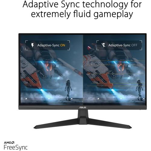 ASUS TUF Gaming 25” (24.5 viewable) 1080P Gaming Monitor (VG259Q3A) – FHD, 180Hz, 1ms, Fast IPS, Extreme Low Motion Blur, FreeSync, Variable Overdrive, Speakers, 99% sRGB, Shadow Boost