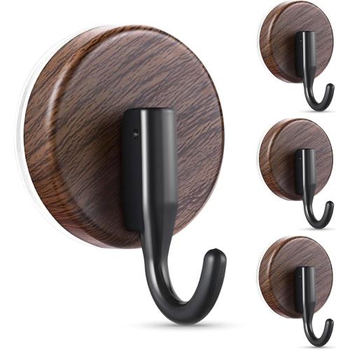 OUTXE Wreath Hanger for Front Door, Upgraded Suction Cup Reef Hook
