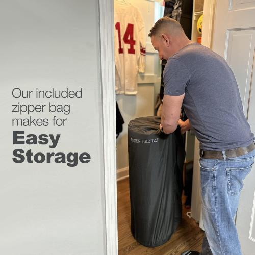 SleepReady Portable Floor Mattress & Guest Bed | 3 CertiPUR-US Memory Foam | Roll out in seconds | Twin, Single, Kid | Guest, Car, Camping, Dorm, Travel Essentials | Waterproof | 1 yr warr