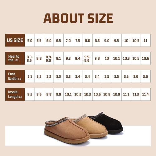 Size 9 Women's Slippers Fuzzy Cozy Short Ankle Shoes Indoor and Outdoor Mules Furry Warm House Slippers for Woman Cute Fluffy Clogs